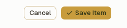 The Save Item button at the bottom right of the form
